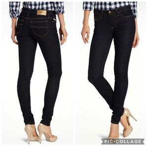 Diesel Skinzee Super Slim Skinny Regular Waist Wash 0813C